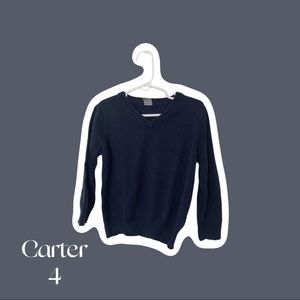 Navy blue Kids Carter Long sleeve